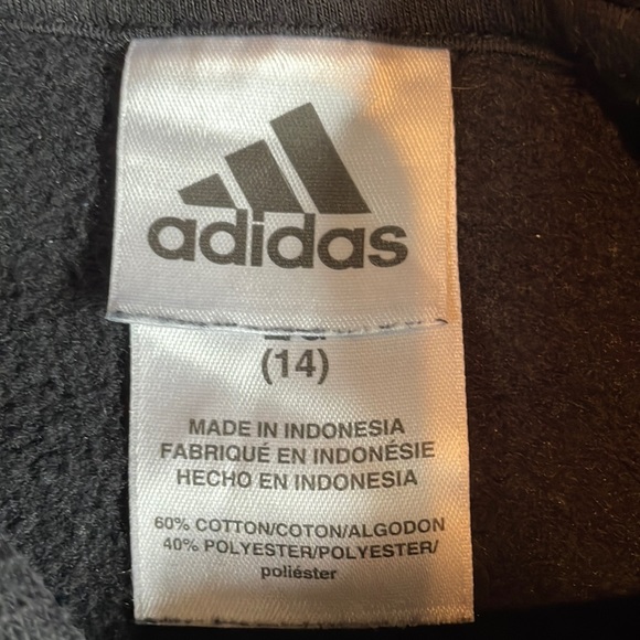 adidas hoodie - girl’s size 14 - Picture 4 of 4